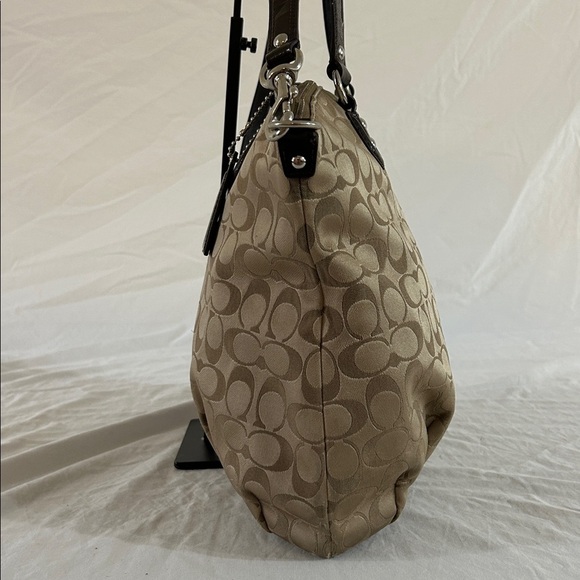 COACH F25185 ASHLEY SIGNATURE NORTH/SOUTH SATCHEL - Picture 3 of 11